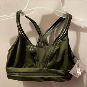 Victoria Secret green sports bra